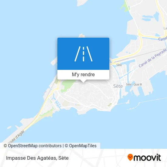 Impasse Des Agatéas plan