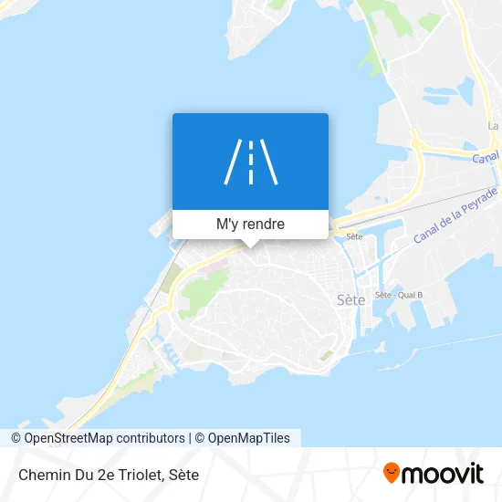 Chemin Du 2e Triolet plan