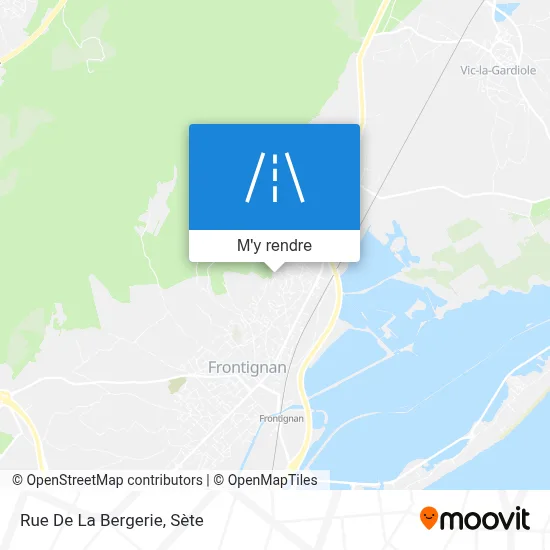 Rue De La Bergerie plan