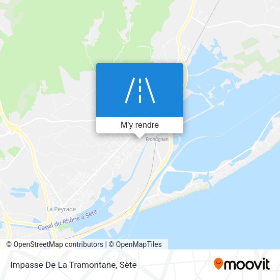 Impasse De La Tramontane plan