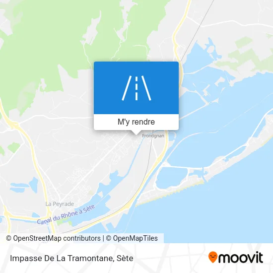 Impasse De La Tramontane plan
