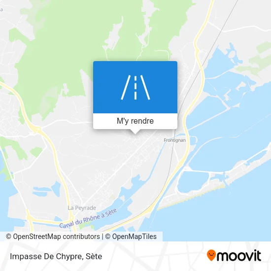 Impasse De Chypre plan