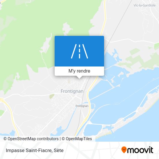 Impasse Saint-Fiacre plan