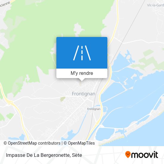 Impasse De La Bergeronette plan