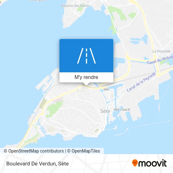 Boulevard De Verdun plan