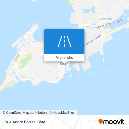 Rue André Portes plan