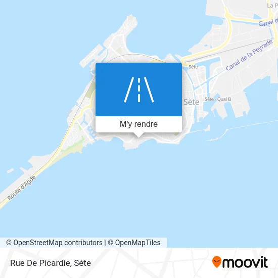 Rue De Picardie plan