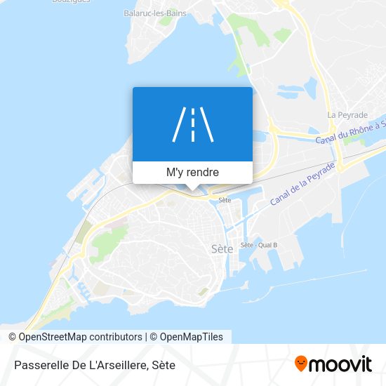 Passerelle De L'Arseillere plan