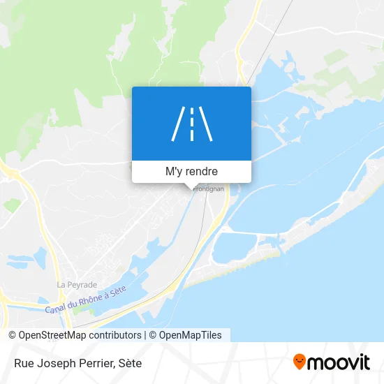 Rue Joseph Perrier plan