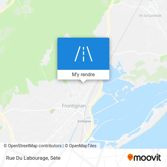 Rue Du Labourage plan