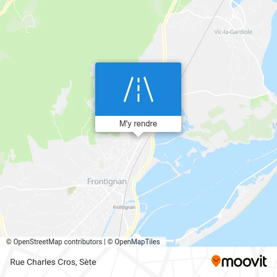 Rue Charles Cros plan