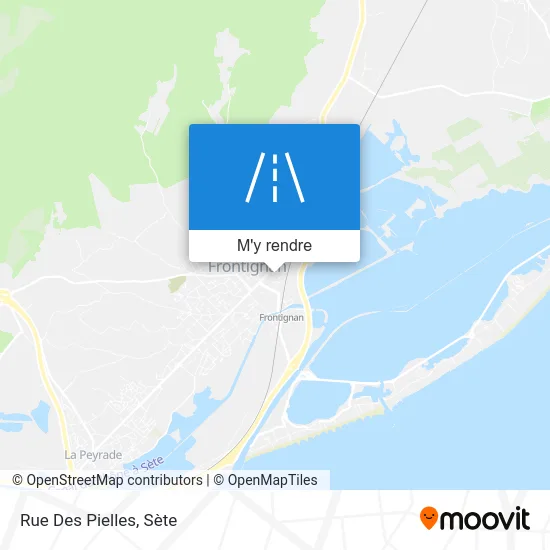 Rue Des Pielles plan