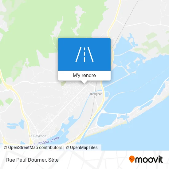 Rue Paul Doumer plan