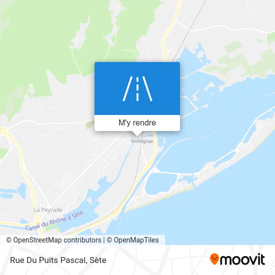 Rue Du Puits Pascal plan