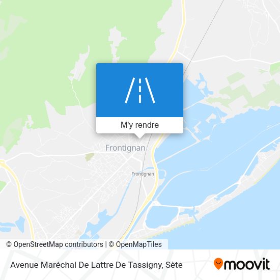 Avenue Maréchal De Lattre De Tassigny plan