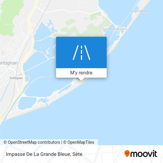 Impasse De La Grande Bleue plan