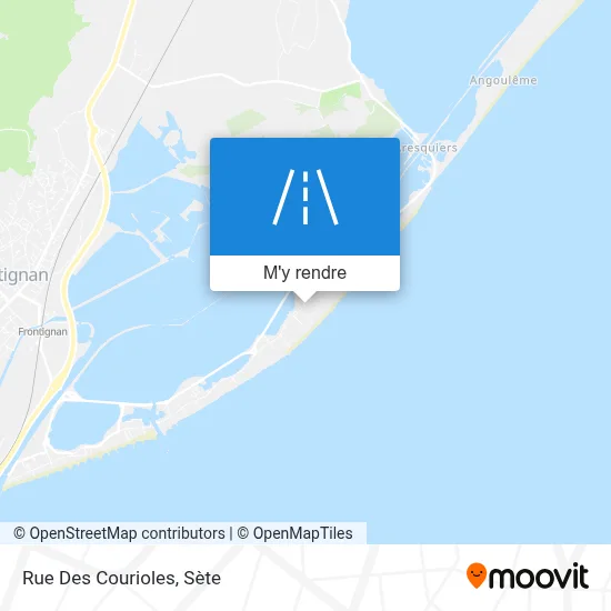 Rue Des Courioles plan