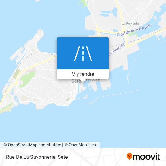 Rue De La Savonnerie plan