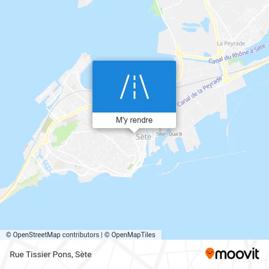 Rue Tissier Pons plan