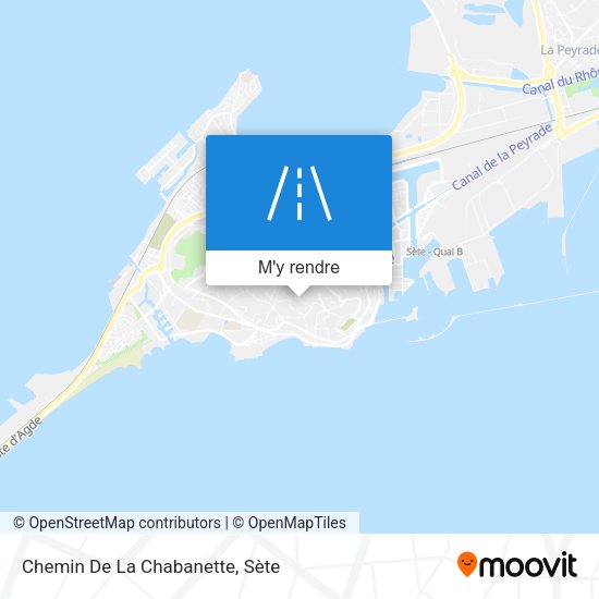 Chemin De La Chabanette plan