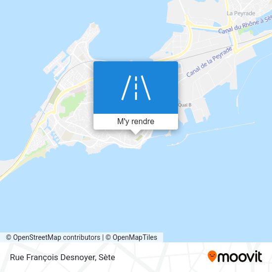 Rue François Desnoyer plan