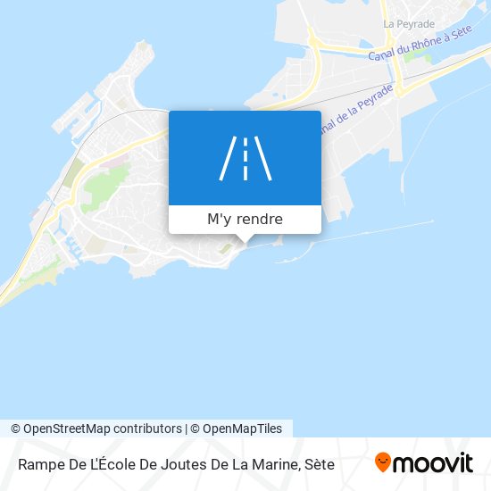 Rampe De L'École De Joutes De La Marine plan
