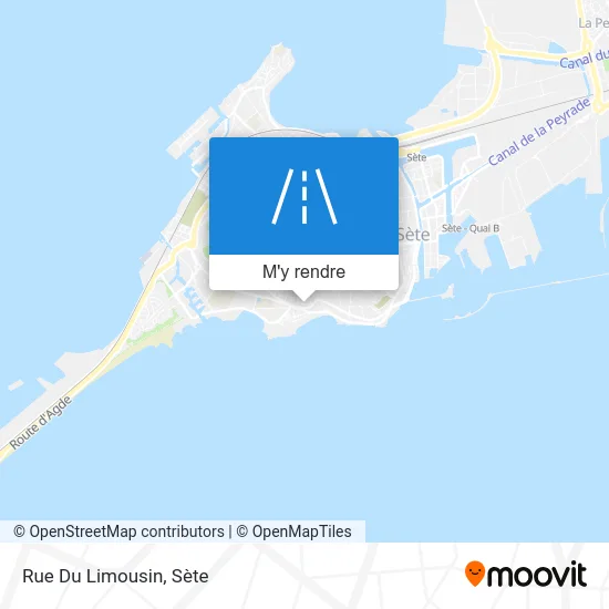 Rue Du Limousin plan