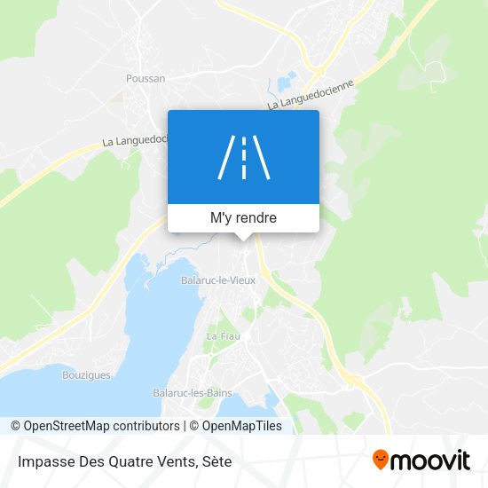 Impasse Des Quatre Vents plan