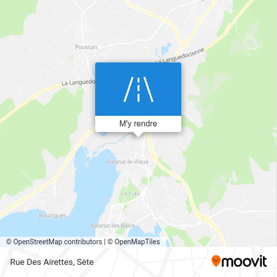 Rue Des Airettes plan