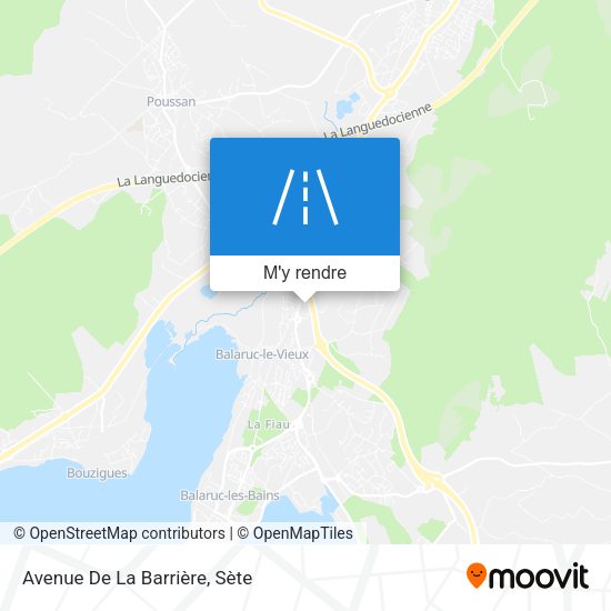 Avenue De La Barrière plan
