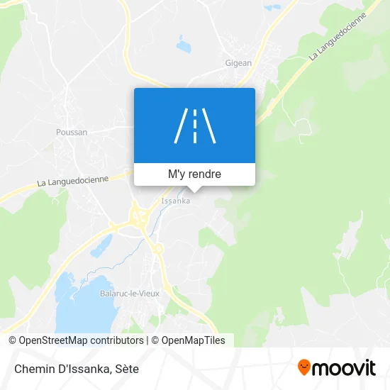 Chemin D'Issanka plan