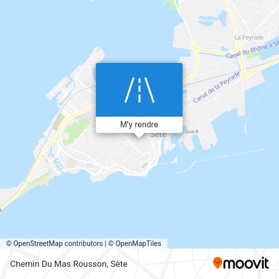 Chemin Du Mas Rousson plan