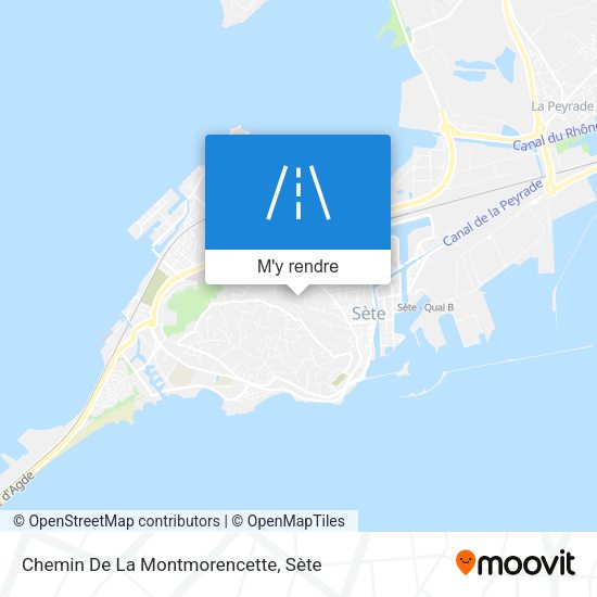 Chemin De La Montmorencette plan