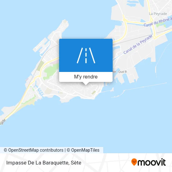 Impasse De La Baraquette plan