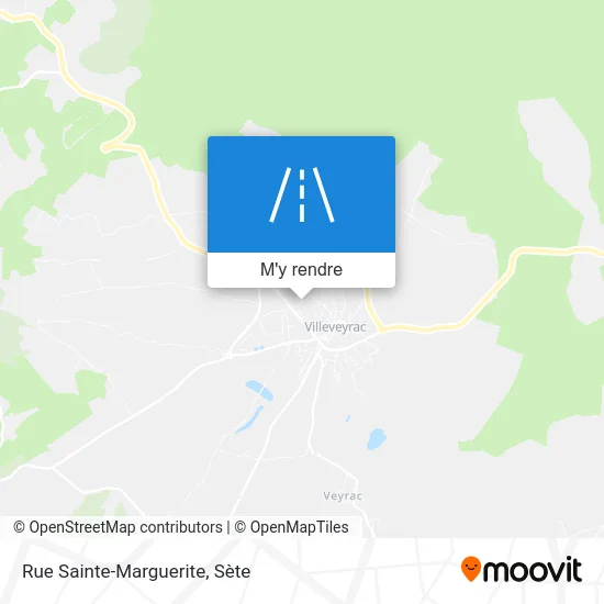 Rue Sainte-Marguerite plan