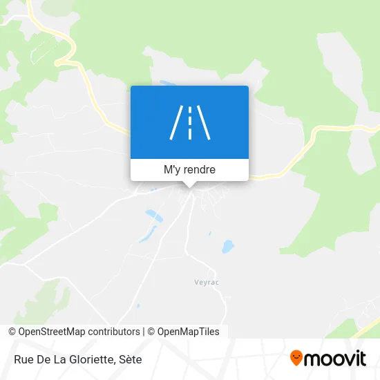 Rue De La Gloriette plan