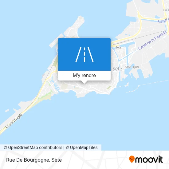 Rue De Bourgogne plan