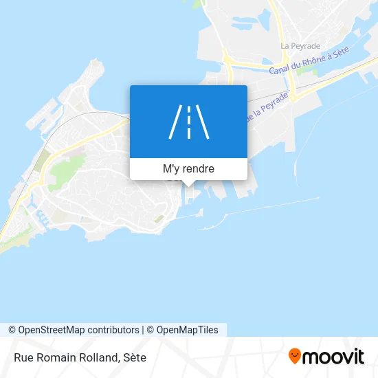 Rue Romain Rolland plan