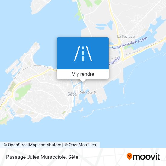 Passage Jules Muracciole plan
