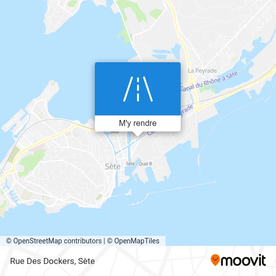 Rue Des Dockers plan