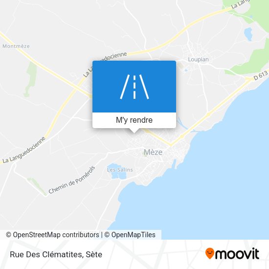 Rue Des Clématites plan
