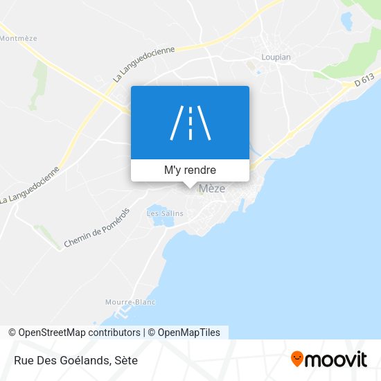 Rue Des Goélands plan
