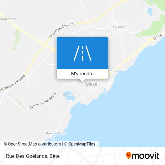 Rue Des Goélands plan