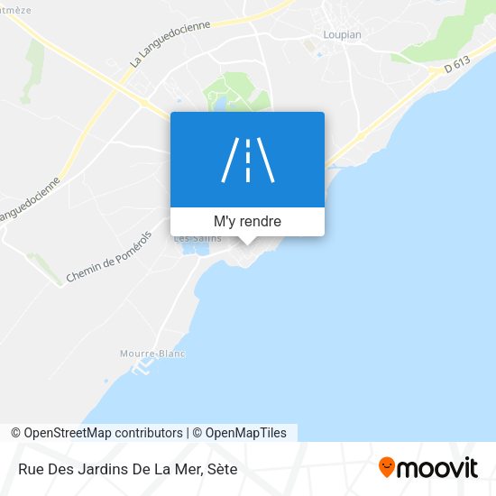 Rue Des Jardins De La Mer plan