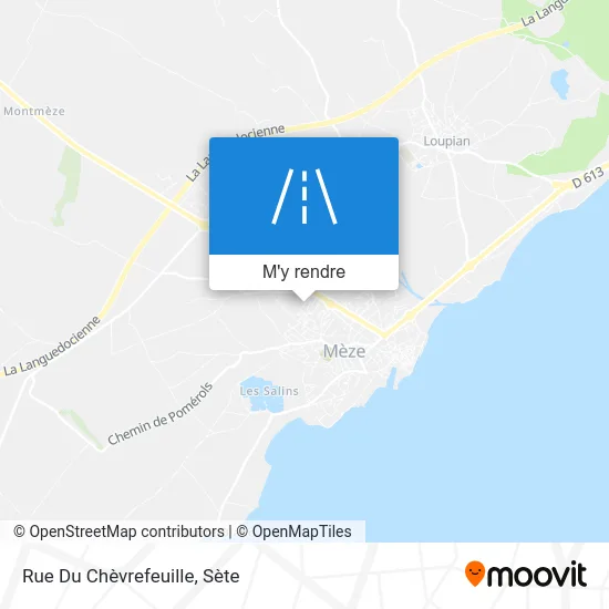 Rue Du Chèvrefeuille plan