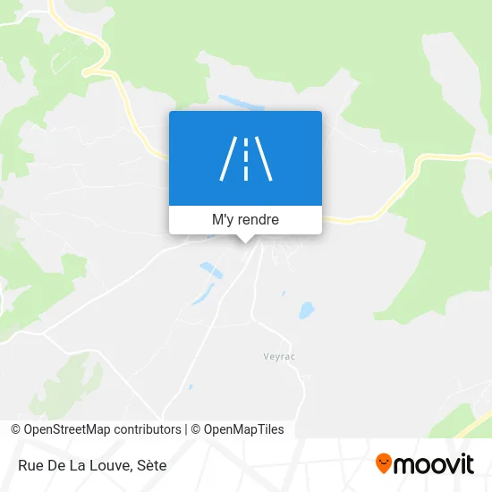 Rue De La Louve plan