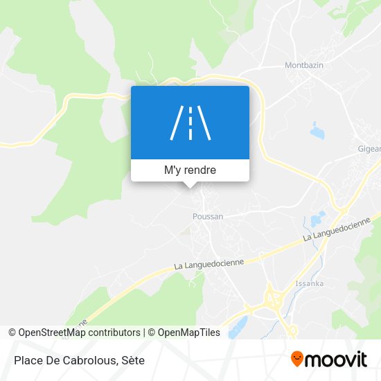 Place De Cabrolous plan