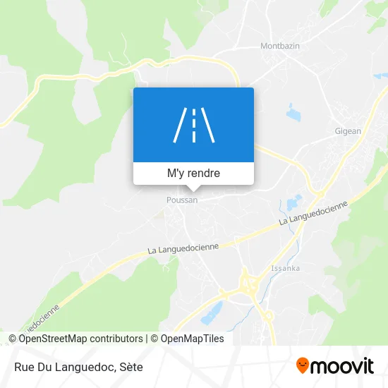 Rue Du Languedoc plan