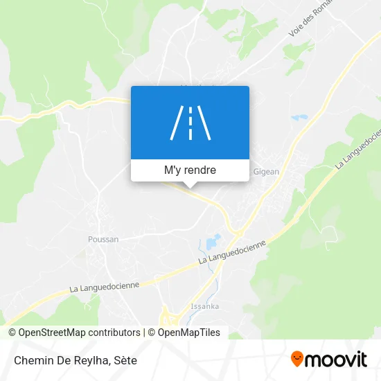 Chemin De Reylha plan