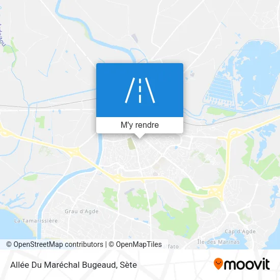 Allée Du Maréchal Bugeaud plan